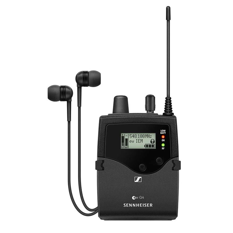 Sennheiser EW IEM G4 TWIN-A draadloze in-earset (A band) EW IEM G4 TWIN-A draadloze in-earset (A band)