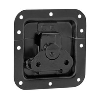 Adam Hall 17291S BLK Medium inbouw vlinderslot 12mm diep zwart 17291S BLK Medium inbouw vlinderslot 12mm diep zwart