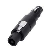 4 Star A XF3 SF4 XLR female naar 4-polig female speaker verloopplug