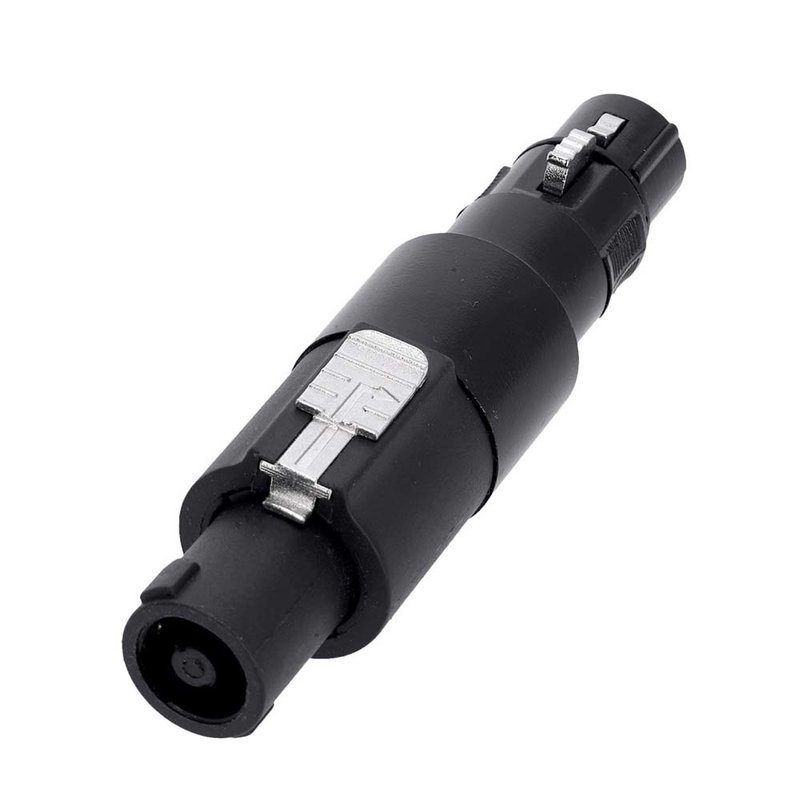 4 Star A XF3 SF4 XLR female naar 4-polig female speaker verloopplug