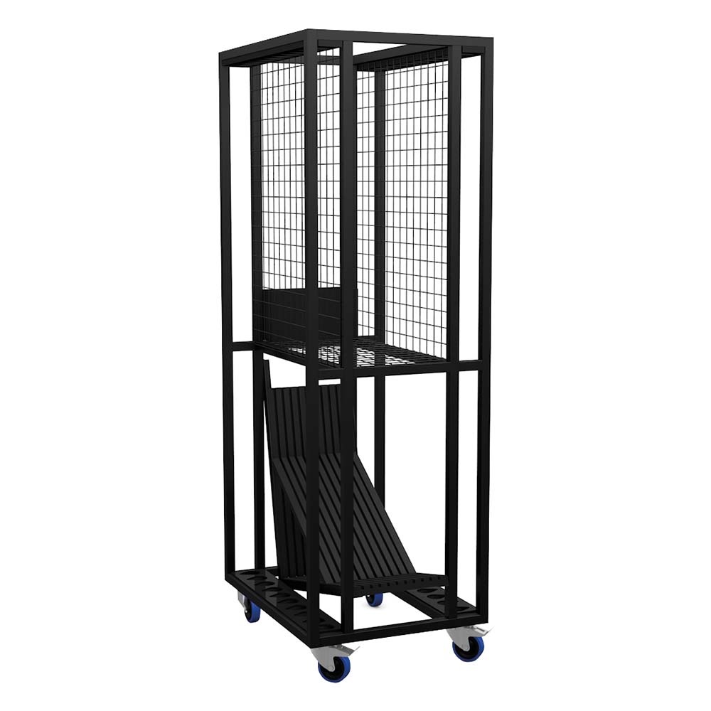 Wentex Pipe and drape transport trolley afbeelding