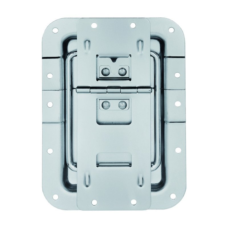 270836 Groot inbouw stopscharnier met verzet