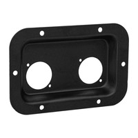 Adam Hall 87085 BLK inbouwschotel voor 2x powerCON TRUE1 zwart 87085 BLK inbouwschotel voor 2x powerCON TRUE1 zwart