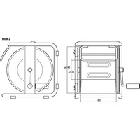 MCR-2 Lege kabelhaspel