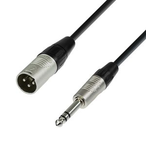 Adam Hall 4 Star BMV 0150 Rean verloopkabel XLR male naar jack stereo 1,5m