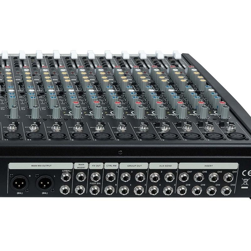 DAP GIG-244CFX 24-kanaals PA-mixer met effecten GIG-244CFX 24-kanaals PA-mixer met effecten