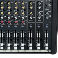 DAP GIG-244CFX 24-kanaals PA-mixer met effecten GIG-244CFX 24-kanaals PA-mixer met effecten