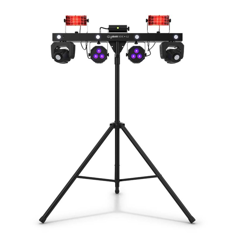 GigBAR Move + ILS lichtset met 11 effecten op statief & bar