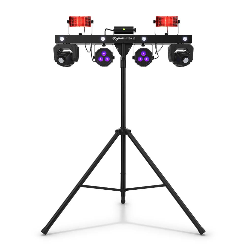 Chauvet DJ GigBAR Move + ILS lichtset met 11 effecten op statief & bar afbeelding