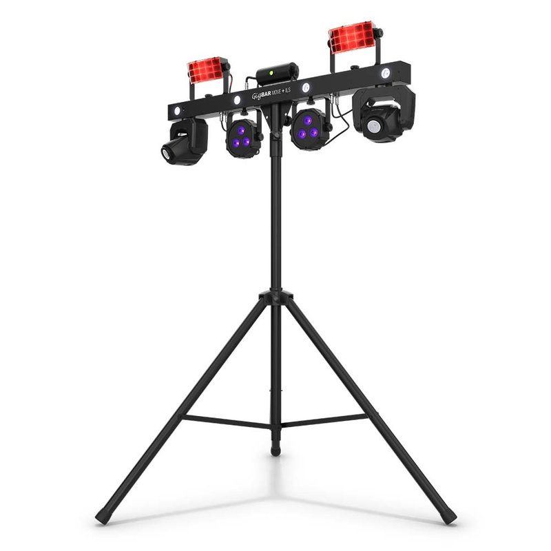 GigBAR Move + ILS lichtset met 11 effecten op statief & bar