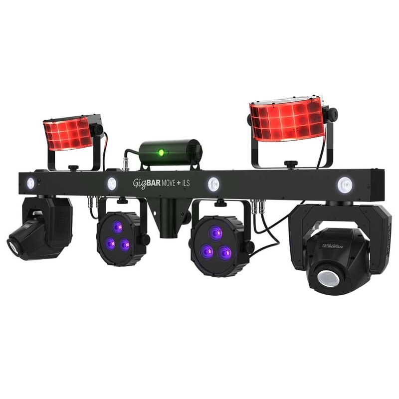 GigBAR Move + ILS lichtset met 11 effecten op statief & bar