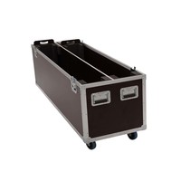 Flightcase 2x LCD ZL65 voor 2 LCD schermen tot 65"