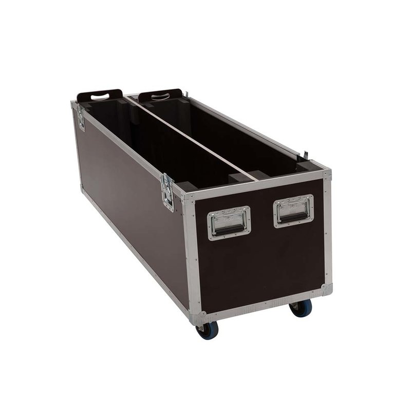 Flightcase 2x LCD ZL65 voor 2 LCD schermen tot 65"