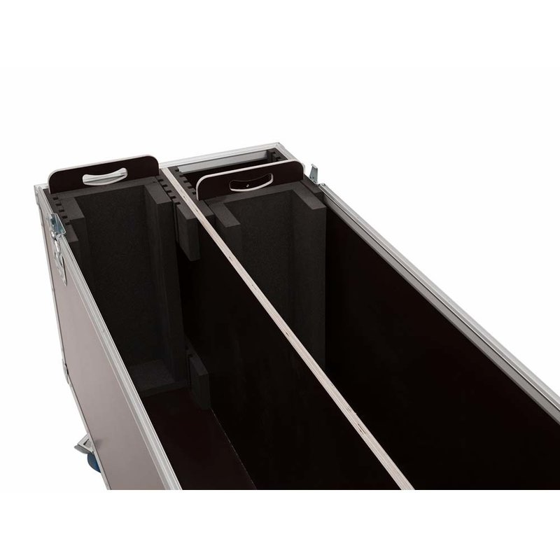Flightcase 2x LCD ZL65 voor 2 LCD schermen tot 65"