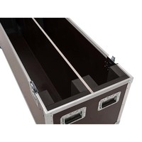 Flightcase 2x LCD ZL65 voor 2 LCD schermen tot 65"