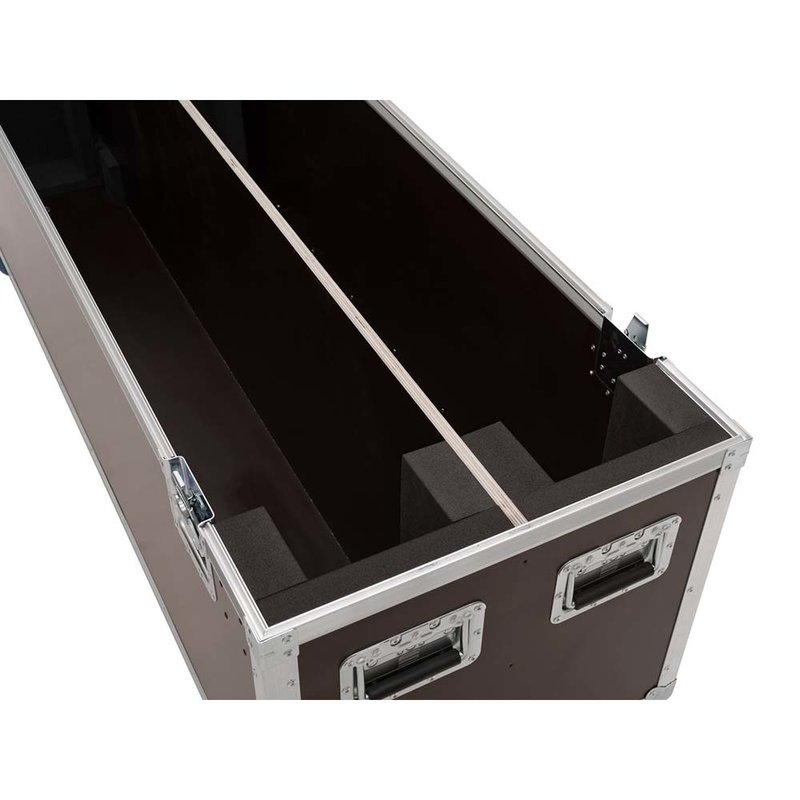 Flightcase 2x LCD ZL65 voor 2 LCD schermen tot 65"