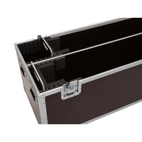 Flightcase 2x LCD ZL65 voor 2 LCD schermen tot 65"