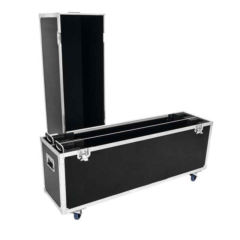 Flightcase 2x LCD ZL60 voor 2 LCD schermen tot 60"