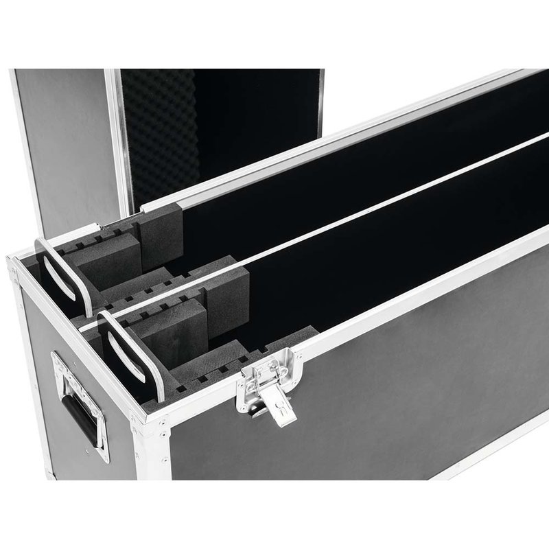 Flightcase 2x LCD ZL60 voor 2 LCD schermen tot 60"