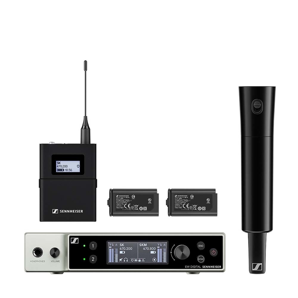 Sennheiser EW-DX SK-SKM-S BASE SET, S1-10 - Digitaal microfoonsysteem, draadloos
