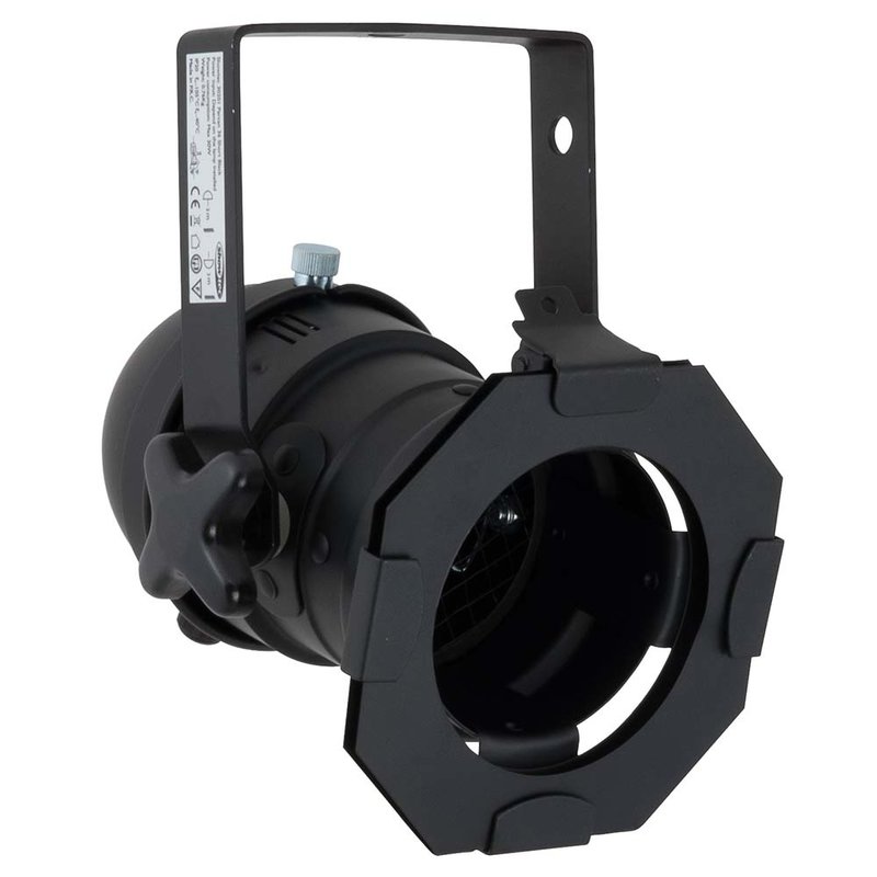 Showtec Parcan 36 kort zwart Parcan 36 kort zwart