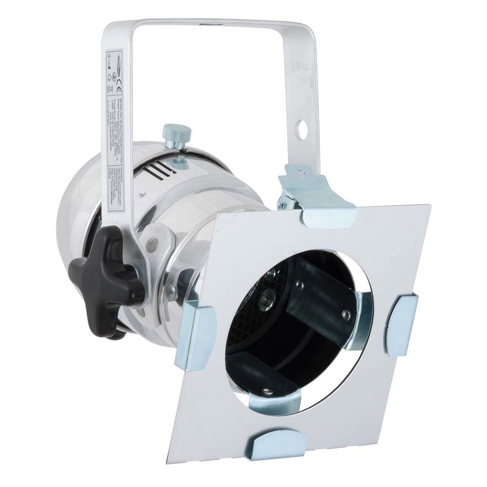 Showtec Parcan 36 kort zilver afbeelding