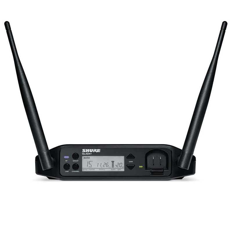 Shure GLXD14+/MX53 draadloze MX153 headsetmicrofoonset GLXD14+/MX53 draadloze MX153 headsetmicrofoonset