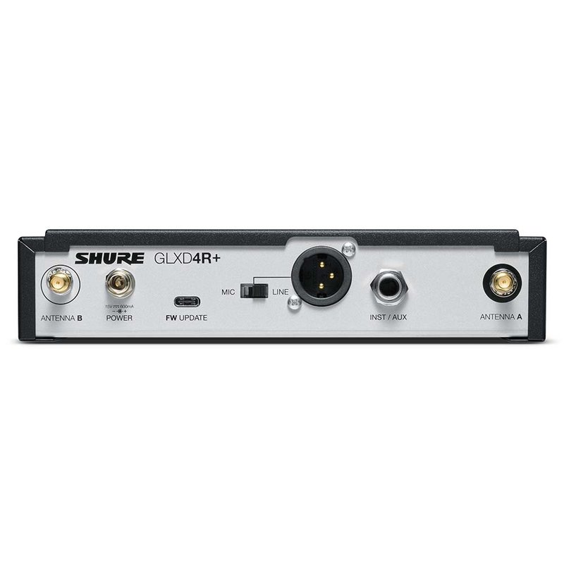 Shure GLXD14R+/93 draadloze WL93 dasspeldmicrofoonset rackmount GLXD14R+/93 draadloze WL93 dasspeldmicrofoonset rackmount