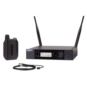 Shure GLXD14R+/93 draadloze WL93 dasspeldmicrofoonset rackmount Shure GLXD14R+/93 draadloze WL93 dasspeldmicrofoonset rackmount