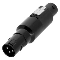 4 Star ASF4 XM3 speaker female naar XLR male verloopplug