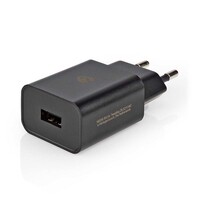 Nedis Universele USB-A oplader 12 W 2,4 A Universele USB-A oplader 12 W 2,4 A