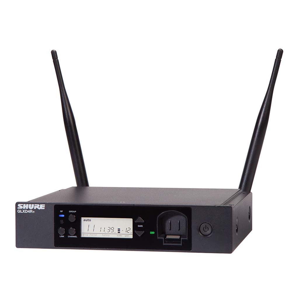 Shure GLXD4R+ draadloze ontvanger rackmount afbeelding