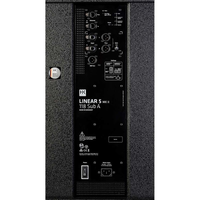 HK Audio Linear 5 MKII 118 Sub A actieve subwoofer 18 inch Linear 5 MKII 118 Sub A actieve subwoofer 18 inch
