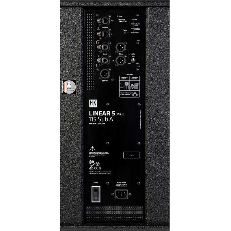 HK Audio Linear 5 MKII 115 Sub A actieve subwoofer 15 inch Linear 5 MKII 115 Sub A actieve subwoofer 15 inch