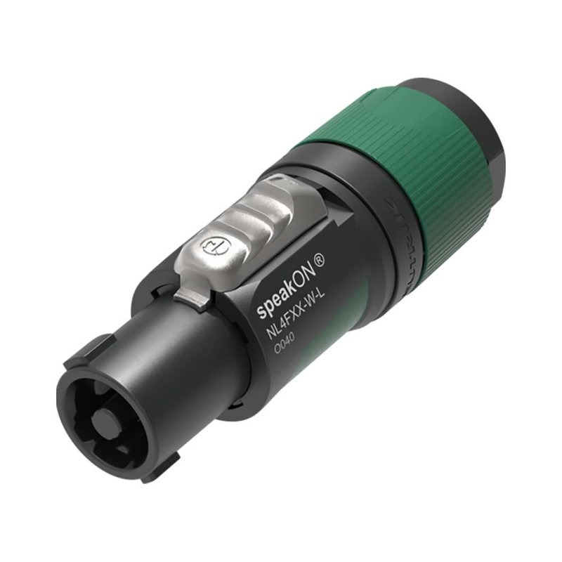 NL4FXX-W-L 4-polige speakON plug groot