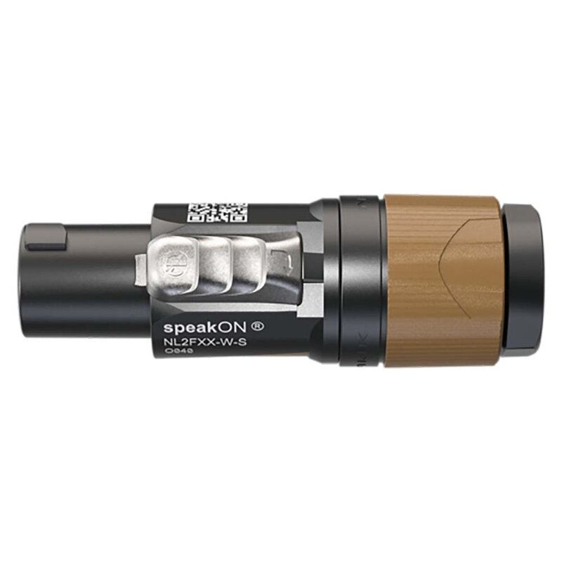 NL2FXX-W-S 2-polige speakON plug (100 stuks)