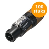 NL2FXX-W-S 2-polige speakON plug (100 stuks)
