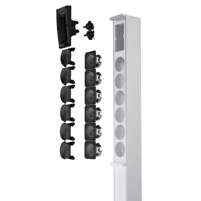 LD Systems MAUI 11 G3 W actief kolom PA systeem wit MAUI 11 G3 W actief kolom PA systeem wit