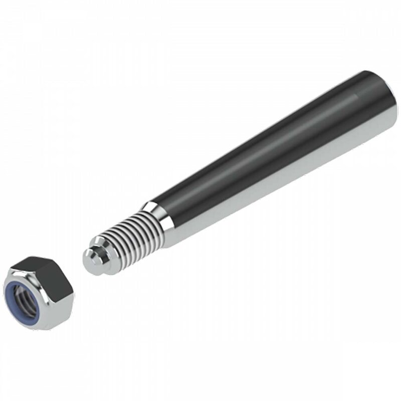 FD KCPN CS1-TPS pin met schroefdraad en CS1-NUT borgmoer