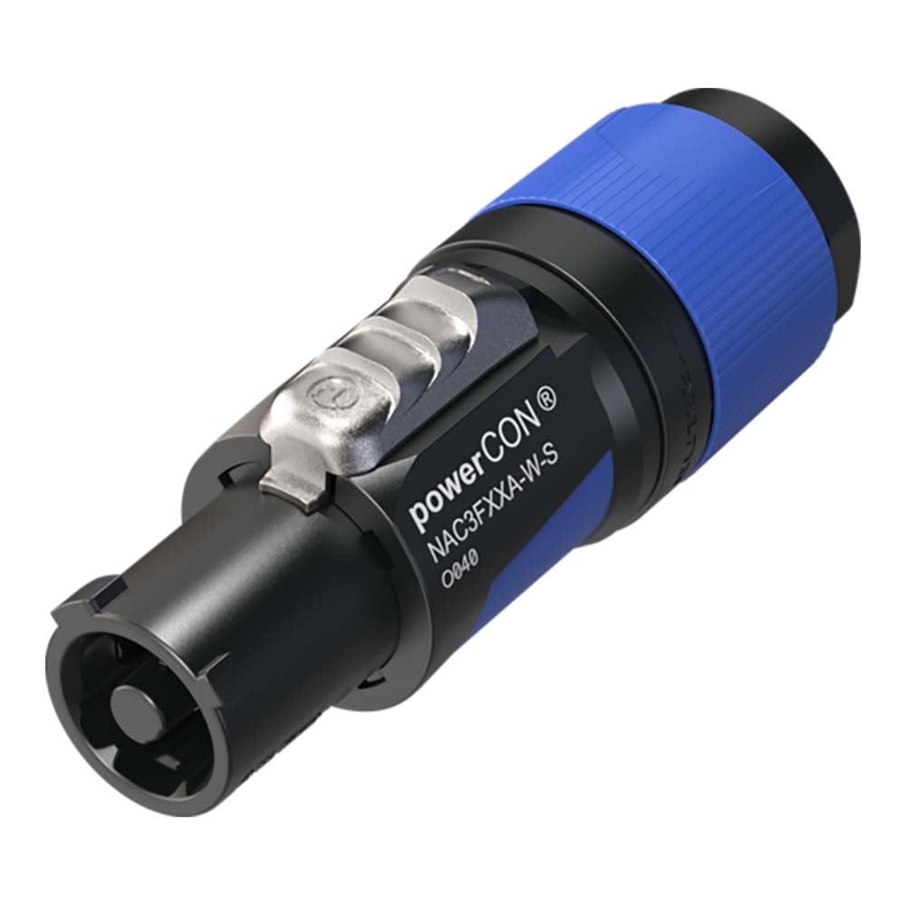 Neutrik NAC3FXXA-W-S powerCON plug klein afbeelding