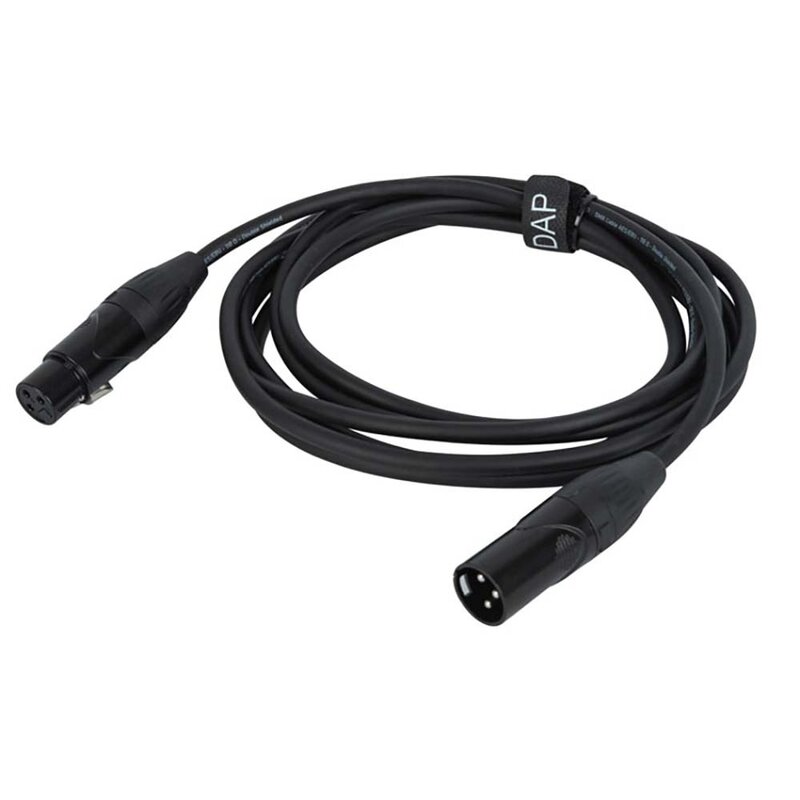 FLX09 DMX/AES-EBU kabel 3-polig 6m