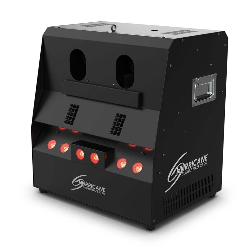Chauvet DJ Hurricane Bubble Haze X2 Q6 bellenblaasmachine en hazer Hurricane Bubble Haze X2 Q6 bellenblaasmachine en hazer