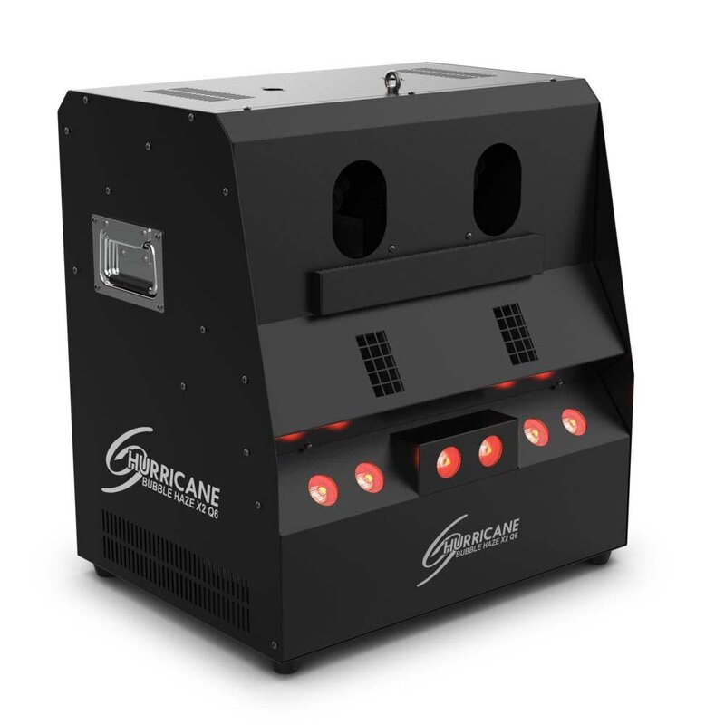 Chauvet DJ Hurricane Bubble Haze X2 Q6 bellenblaasmachine en hazer Hurricane Bubble Haze X2 Q6 bellenblaasmachine en hazer