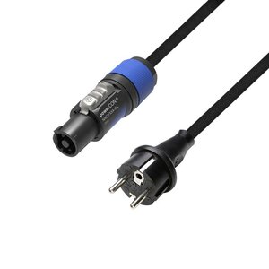 Adam Hall Powercon stroomkabel 230V 3 m