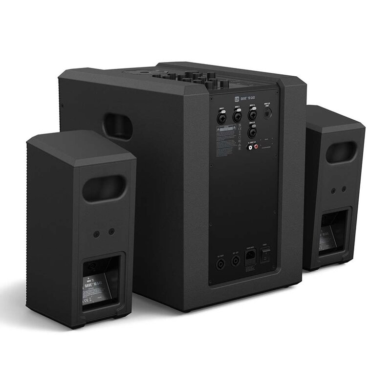 LD Systems Dave 10 G4X actief PA systeem Dave 10 G4X actief PA systeem