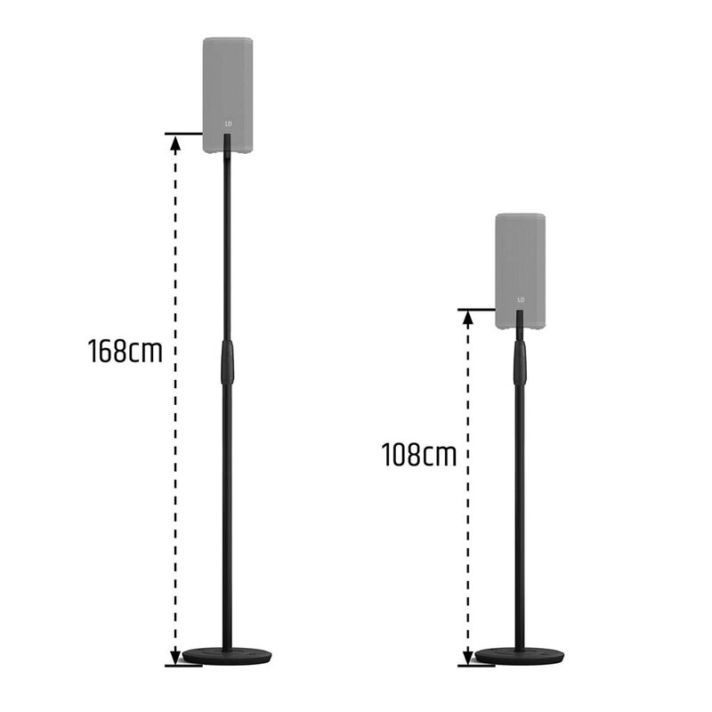 LD Systems Dave 10 G4X Stand statief Dave 10 G4X Stand statief