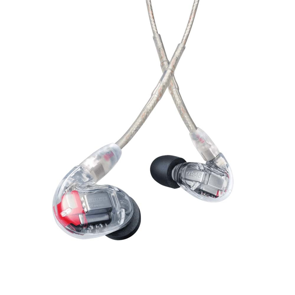 Shure SE846 Gen 2 gesloten in-ear oordoppen transparant afbeelding