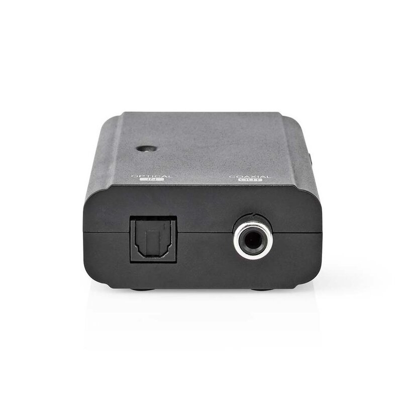 Digitale audioconverter 1-weg TosLink/S/PDIF naar RCA