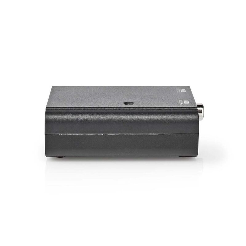 Digitale audioconverter 1-weg TosLink/S/PDIF naar RCA