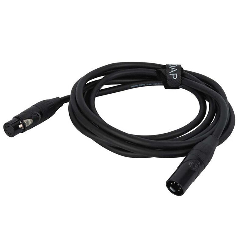 FLX08 DMX/AES-EBU kabel 5-polig 1,5m